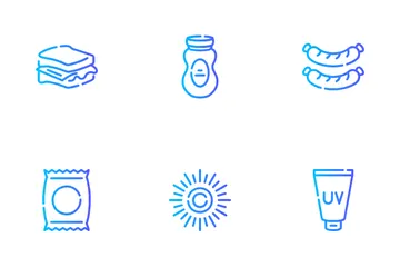 Picnic Paquete de Iconos