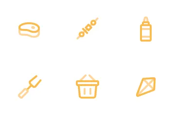 Picnic & Barbeque Icon Pack