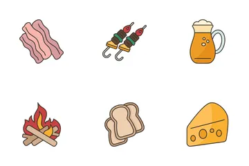 Picnic Element Icon Pack