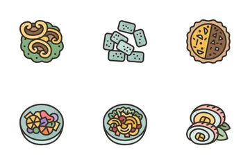 Picnic Food Icon Pack