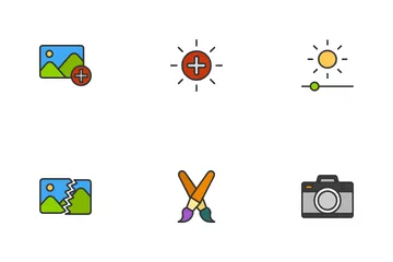 Picture Editing Icon Pack