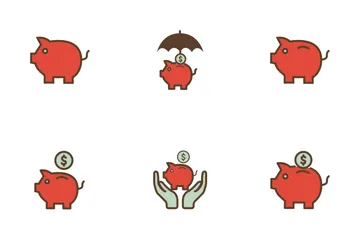 PiggyBank Icon Pack