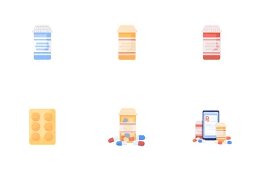 Pills And Drugs Icon Pack