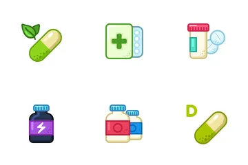 Pills & Tablets Icon Pack