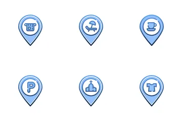 Pin Location Icon Pack