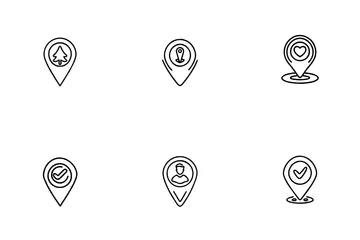 Pin Location Icon Pack