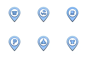 Pin Location Icon Pack