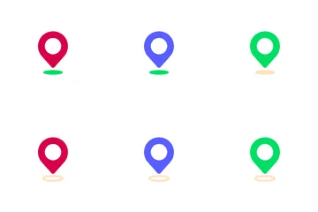 Pin Maps Location Icon Pack