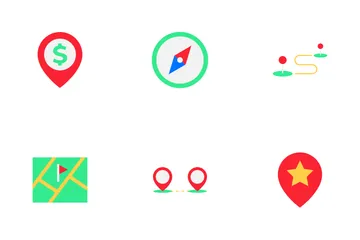 Pin Mark Location Icon Pack