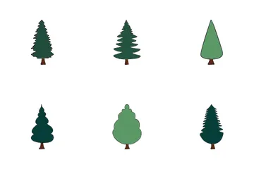 Pine Trees Icon Pack