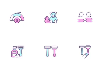 Pink Tax Icon Pack