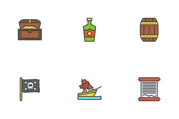Pirata Paquete de Iconos