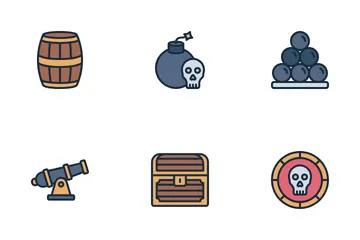 Pirata Paquete de Iconos