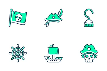 Pirata Paquete de Iconos