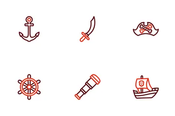 Pirata Paquete de Iconos