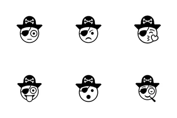Pirate Emoticons Icon Pack