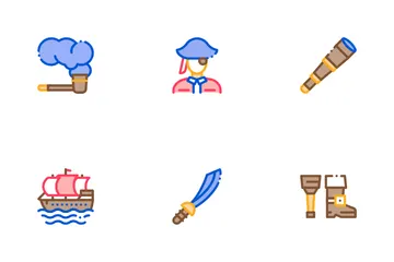 Pirate Sea Bandit Icon Pack