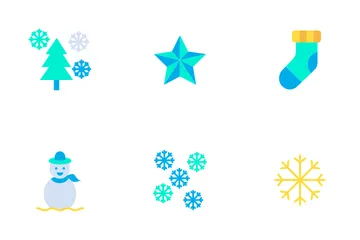 Navidad - Piso Paquete de Iconos