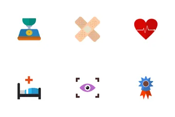 Piso médico Paquete de Iconos