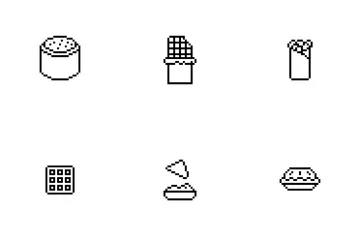 Pixel Food Icon Pack