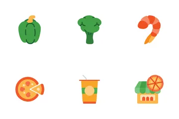 Pizza Ingredient Icon Pack