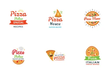 Pizza Logos Icon Pack