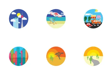 Places And Location Icon Pack