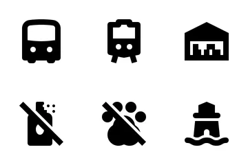 Places And Wayfinding Icon Pack