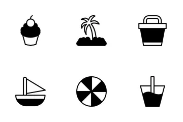 Plage Pack d'Icônes