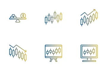 Plan de negocios Paquete de Iconos