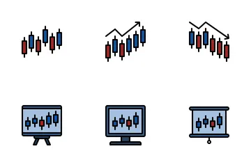 Plan de negocios Paquete de Iconos