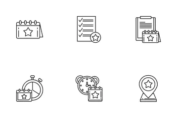 Planificación de eventos Paquete de Iconos