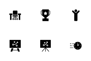 Planificación empresarial Icon Pack