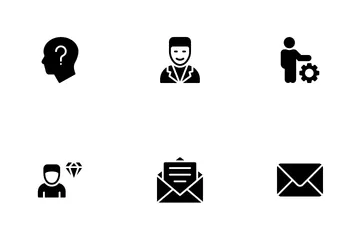 Planificación empresarial Icon Pack