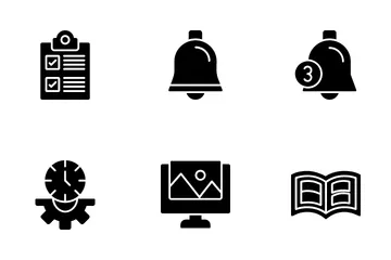 Planning And Organization Calendars Icon Pack