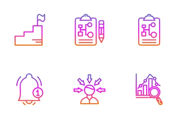 Planning And Organization Icon Pack