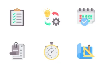 Planning And Organization Icon Pack