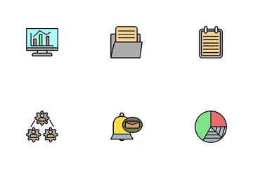 Planning & Organization Icon Pack