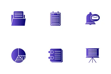 Planning & Organization Icon Pack