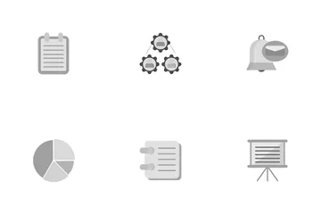 Planning & Organization Icon Pack