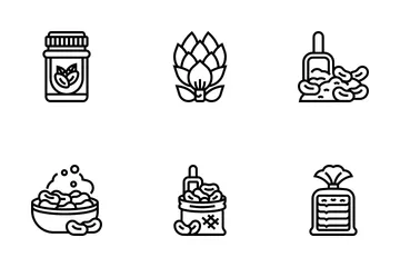 Plant Based Protein Icon Pack