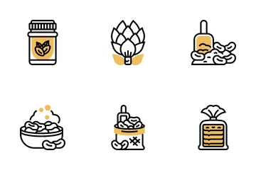 Plant Based Protein Icon Pack