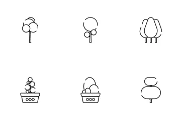 Plant In Pot Icon Pack