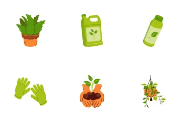 Plant Parent Life Icon Pack