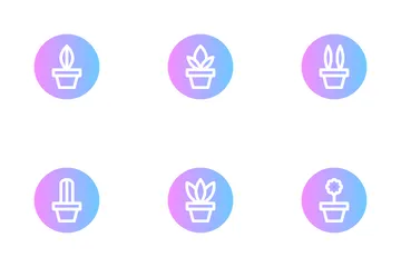 Planta Paquete de Iconos