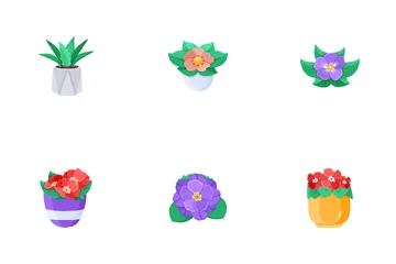 Planta Paquete de Iconos