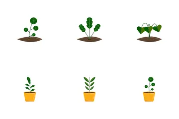 Planta Paquete de Iconos