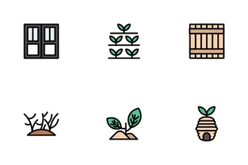 Plantation Shutter Icon Pack