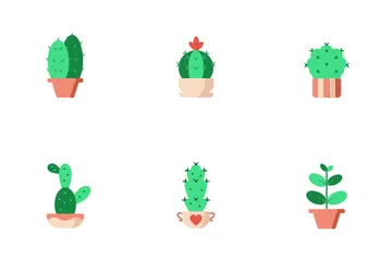 Plante d'intérieur Icon Pack