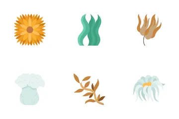 Plantes marines Icon Pack